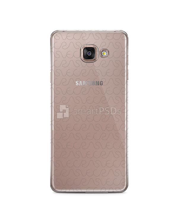 Samsung Galaxy A3 2016 Phone Crystal Cover Design Template 2016