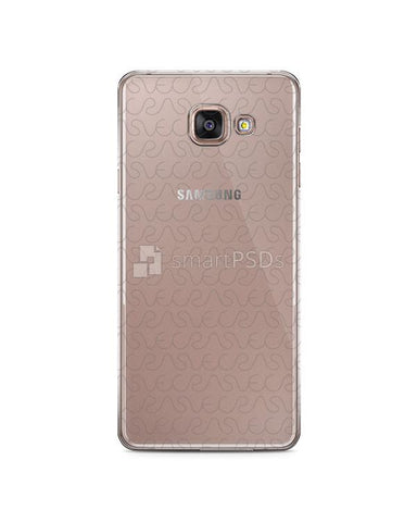Samsung Galaxy A3 2016 Phone Crystal Cover Design Template 2016