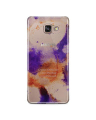 Samsung Galaxy A3 2016 Phone Crystal Cover Design Template 2016