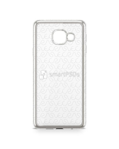 Samsung Galaxy A3 2016 TPU Electroplated Case Design Mock-up