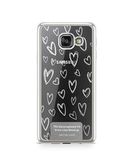Samsung Galaxy A3 2016 TPU Electroplated Case Design Mock-up 