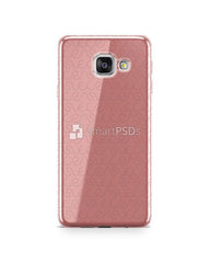 Samsung Galaxy A3 2017 TPU Electroplated Case Design Mock-up 