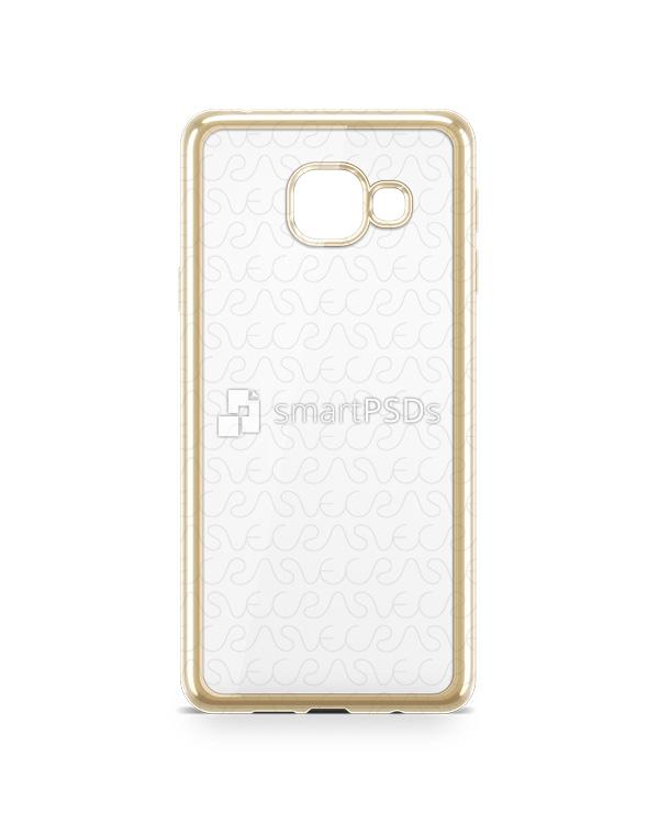 Samsung Galaxy A3 2017 TPU Electroplated Case Design Mock-up 