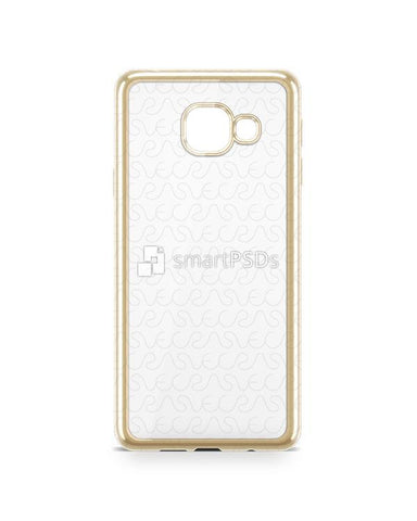 Samsung Galaxy A3 2017 TPU Electroplated Case Design Mock-up