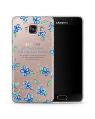 Samsung Galaxy A3 (2016) UV TPU Clear Mobile Case Design Mockup 2015