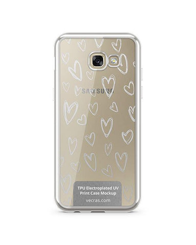 Samsung Galaxy A5 (2017) TPU Electroplated Case Design Mock-up
