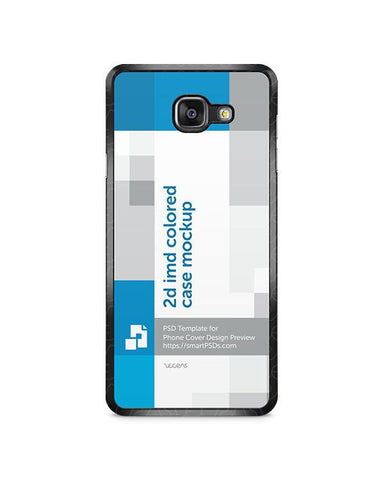 Samsung Galaxy A7 2016 2d IMD Colored Mobile Case Design Mockup 2015