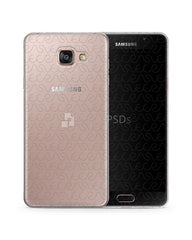 Samsung Galaxy A7 (2016) TPU Clear Mobile Case Design Mockup 2015