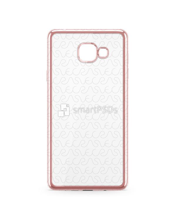 Samsung Galaxy A7 (2016) TPU Electroplated Case Design Mock-up 