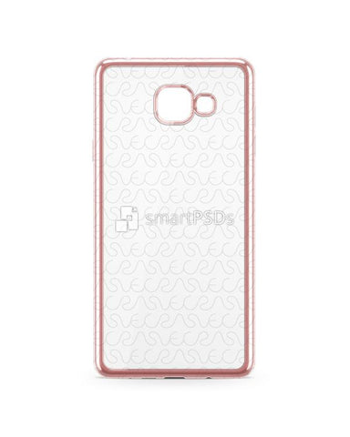 Samsung Galaxy A7 (2016) TPU Electroplated Case Design Mock-up