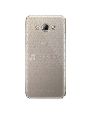 Samsung Galaxy A8 3d Crystal Mobile Case Design Mockup 2016