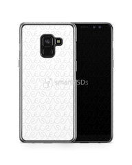 Samsung Galaxy A8 2018 2d PC Clear Case Design Mockup