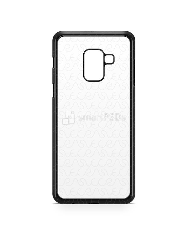 Galaxy A8 2018 2d PC Colored Mobile Case Design Mockup