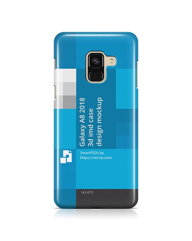 Samsung Galaxy A8 2018 3d IMD Case Design Mock-up