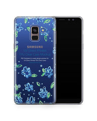 Samsung Galaxy A8 2018 UV TPU Clear Case Design Mockup