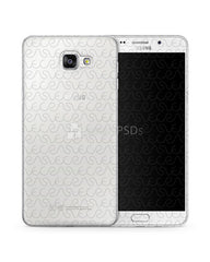 Samsung Galaxy A9 (2016) TPU Clear Mobile Case Design Mockup 2016