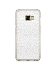 Samsung Galaxy C5 2d Clear Mobile Case Design Mockup 2016