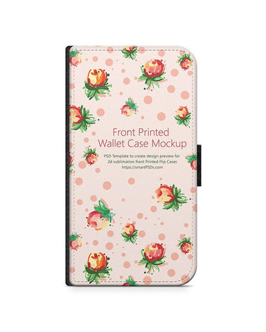 Samsung Galaxy Core Prime 2d Wallet Mobile Case Design Mockup 2014