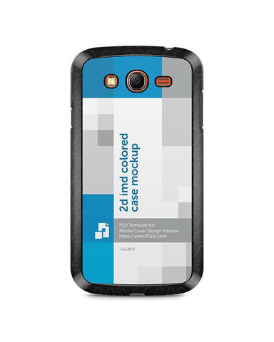 Samsung Galaxy Grand Neo 2d IMD Colored Mobile Case Design Mockup 2014