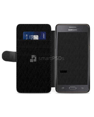 Samsung Galaxy Grand Prime 2d Wallet Mobile Case Design Mockup 2014