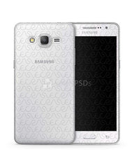 Samsung Galaxy Grand Prime UV TPU Clear Mobile Case Design Mockup 2014