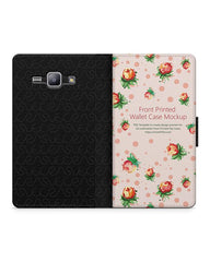 Samsung Galaxy J1 2d Wallet Mobile Case Design Mockup 2015