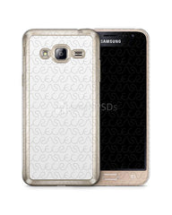  Galaxy J3 2016 2d Clear Mobile Case Design Mockup 2016