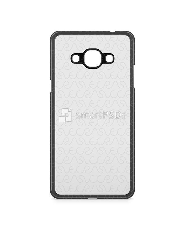 Samsung Galaxy J3 Pro 2d IMD Colored Mobile Case Design Mockup 2016