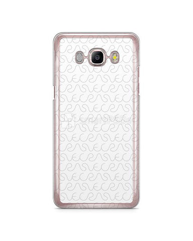 Samsung Galaxy J5 2016 2d Clear Mobile Case Design Mockup 2016