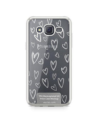Samsung Galaxy J5 TPU Electroplated Case Design Mock-up 