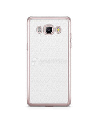 Samsung Galaxy J5 2016 2d Flexi Clear Case Design Mockup