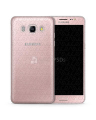 Samsung Galaxy J5 (2016) UV TPU Clear Mobile Case Design Mockup 2016