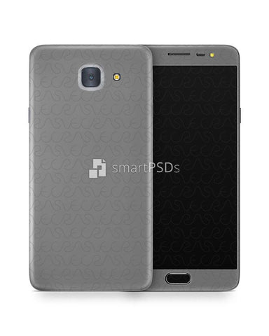 Samsung Galaxy J7 Max Vinyl Skin Design Mockup 2017