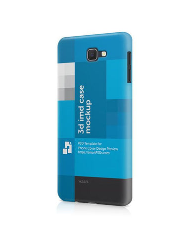Samsung Galaxy J7 Prime 3d IMD Mobile Case Design mockup 2016