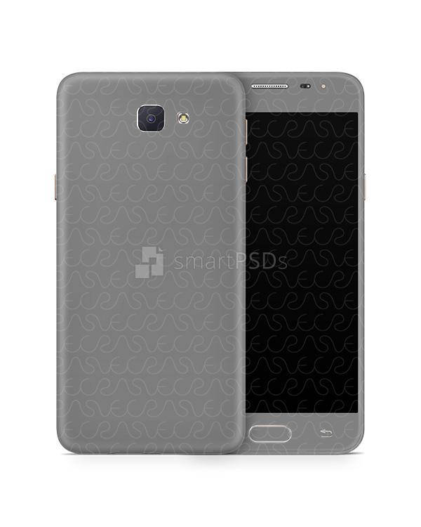 Samsung Galaxy J7 Prime Vinyl Skin Design Mockup 2016