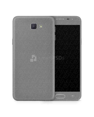 Samsung Galaxy J7 Prime Vinyl Skin Design Mockup 2016