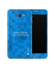 Samsung Galaxy J7 Prime Vinyl Skin Design Mockup 2016