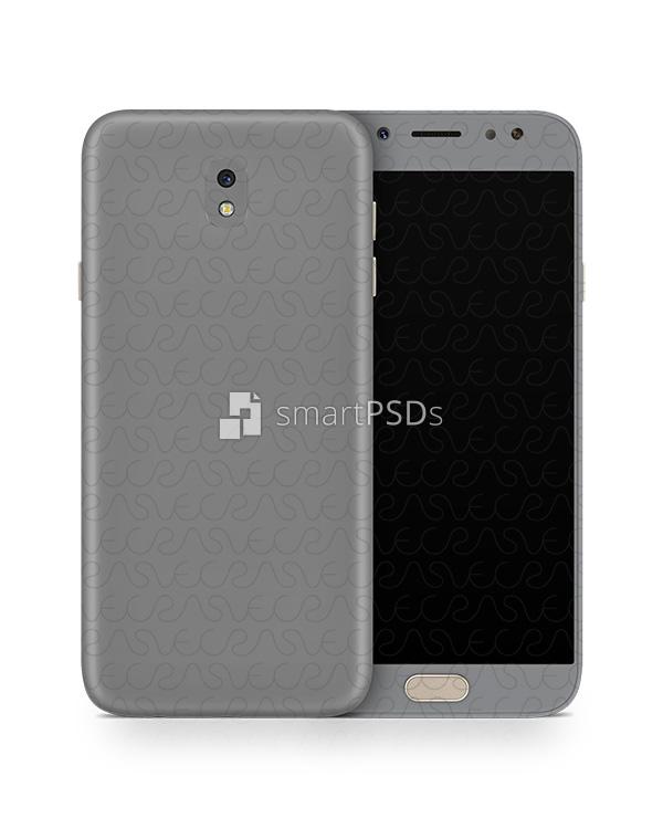 Samsung Galaxy J7 Pro Vinyl Skin Design Mockup 2017