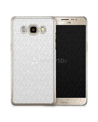 Samsung Galaxy J7 2016 2d  Clear Mobile Case Design Mockup