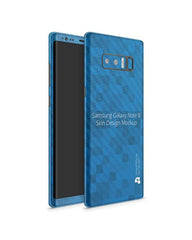 Samsung Galaxy Note 8 Vinyl Skin Design Mockup 2017 (Front-Back Angled)