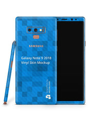 Samsung Galaxy Note 9 Vinyl Skin Design Mockup 2018