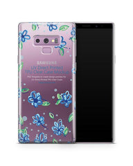 Samsung Galaxy Note 9 UV TPU Clear Case Design Mockup 2018