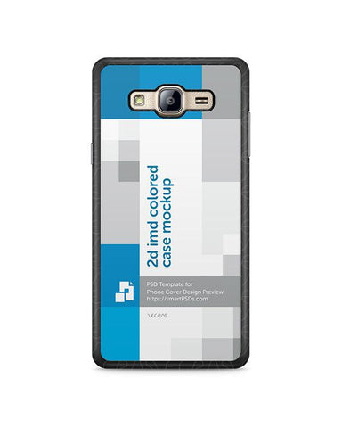 Samsung Galaxy On5 2d IMD Colored Mobile Case Design Mockup 2015