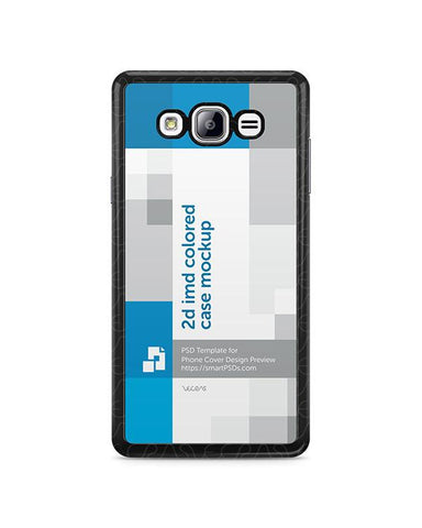 Samsung Galaxy On7 2d IMD Colored Mobile Case Design Mockup 2015