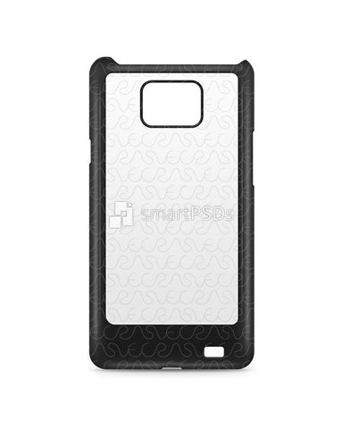 Samsung Galaxy S2 2d IMD Colored Mobile Case Design Mockup 2011