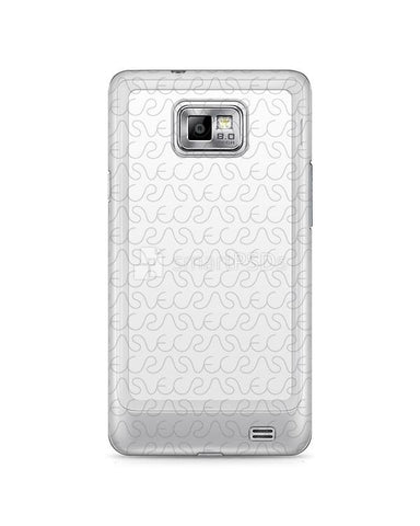 Samsung Galaxy S2 2d Clear Phone Cover Design Template