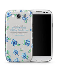 Samsung Galaxy S3 TPU Clear Mobile Case Design Mockup 2012