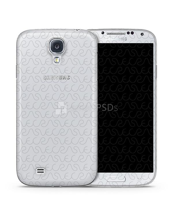 Samsung Galaxy S4 TPU Clear Mobile Case Design Mockup 2013