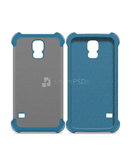 Samsung Galaxy S5 3d 2-in-1 Hybrid Mobile Case Design Mockup 2014