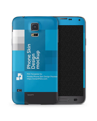 Samsung Galaxy S5 Mobile Skin Design Template